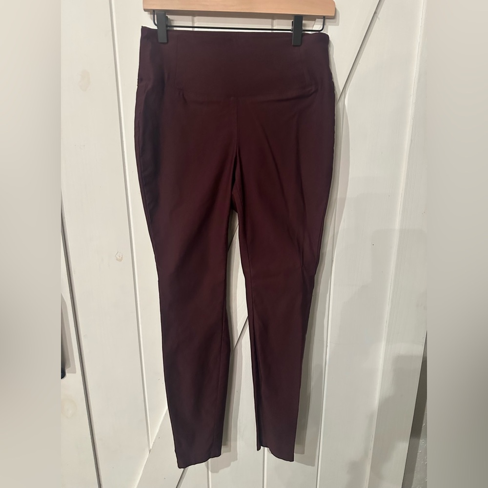 Worthington Women's Rich Burgundy Leggings